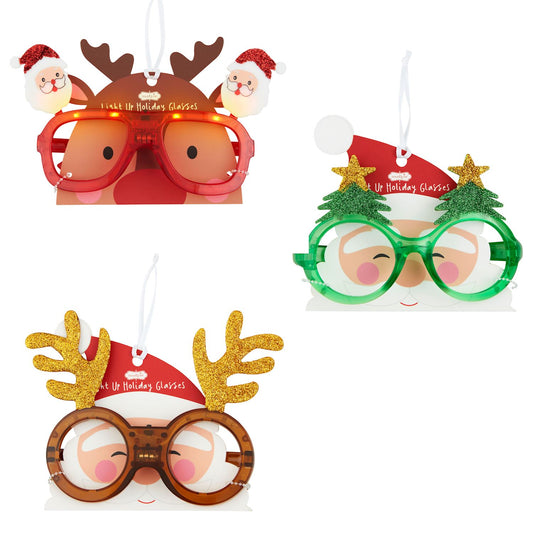 LED Holiday Glasses