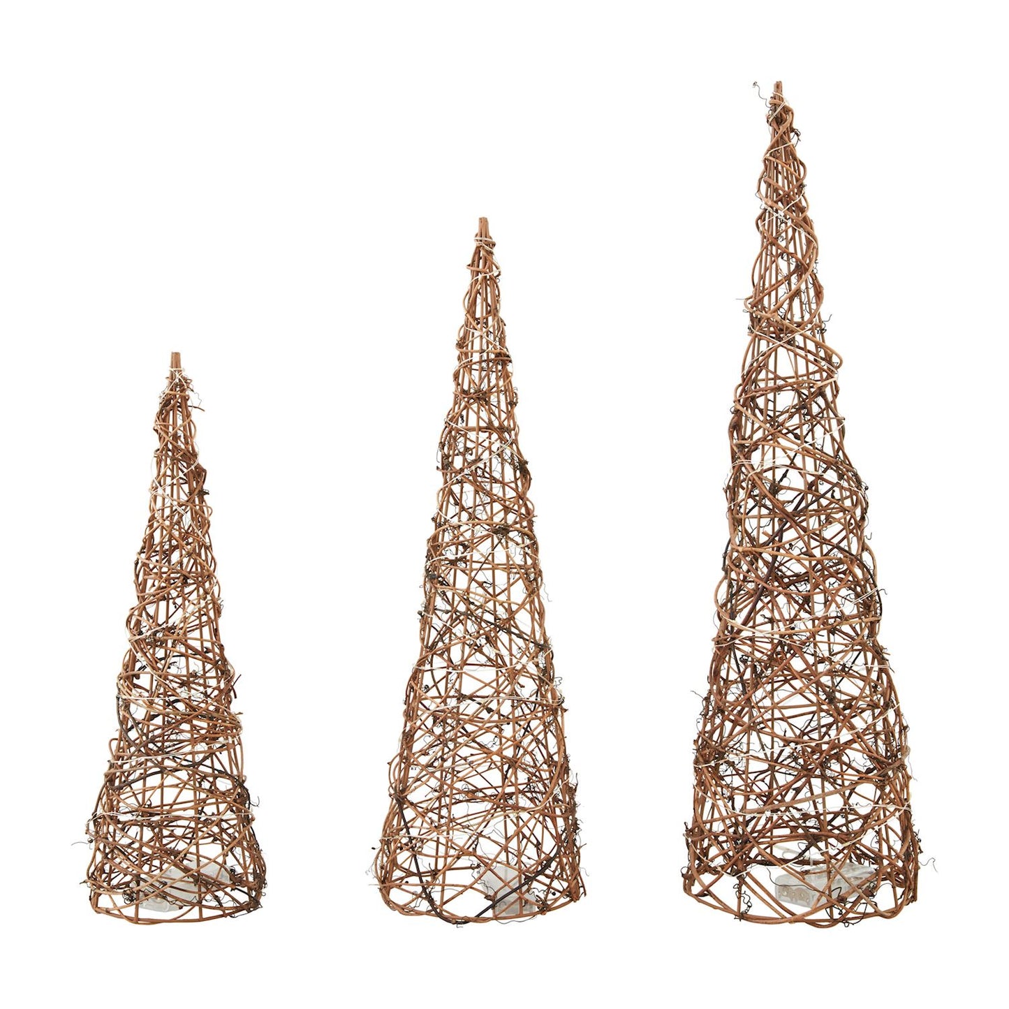 Light Up Cone Tree Set