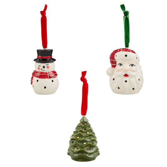 Classic Christmas Light Up Ornaments