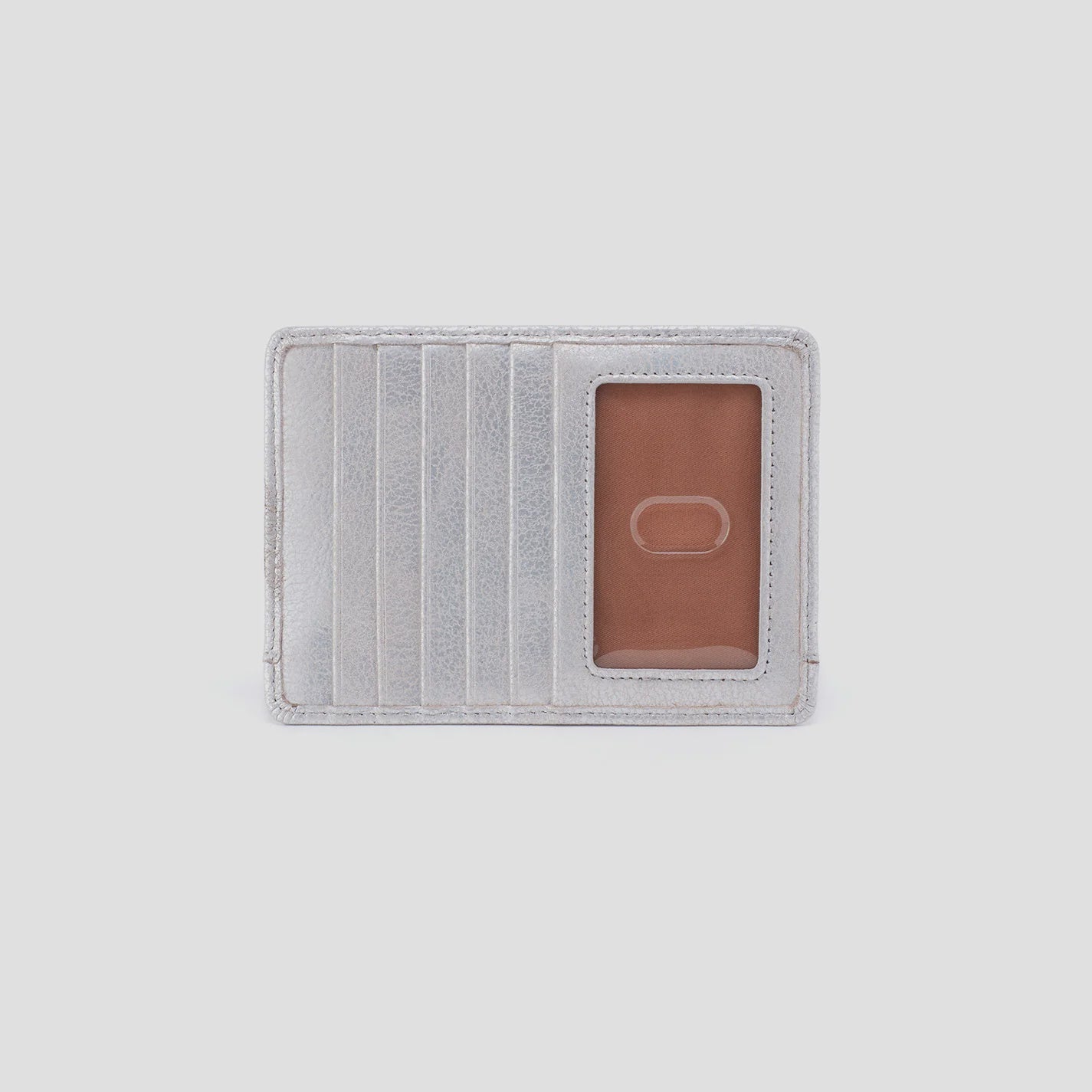 Euro Slide Card Case by Hobo in Silver