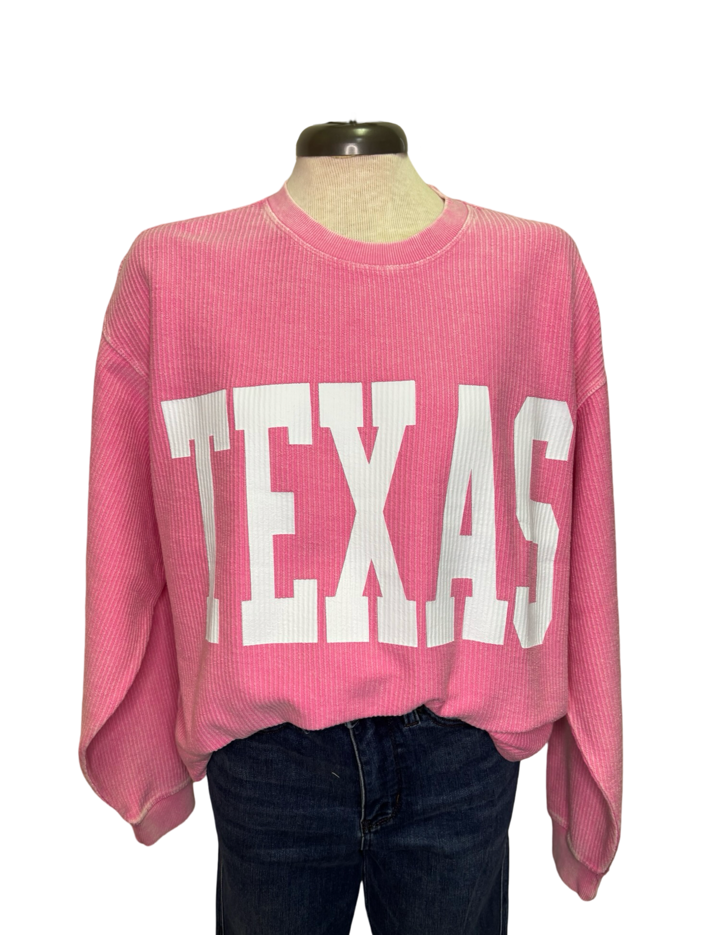 TEXAS Graphic Crewneck Pink