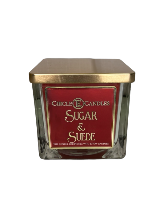 22 oz Candle Sugar and Suede