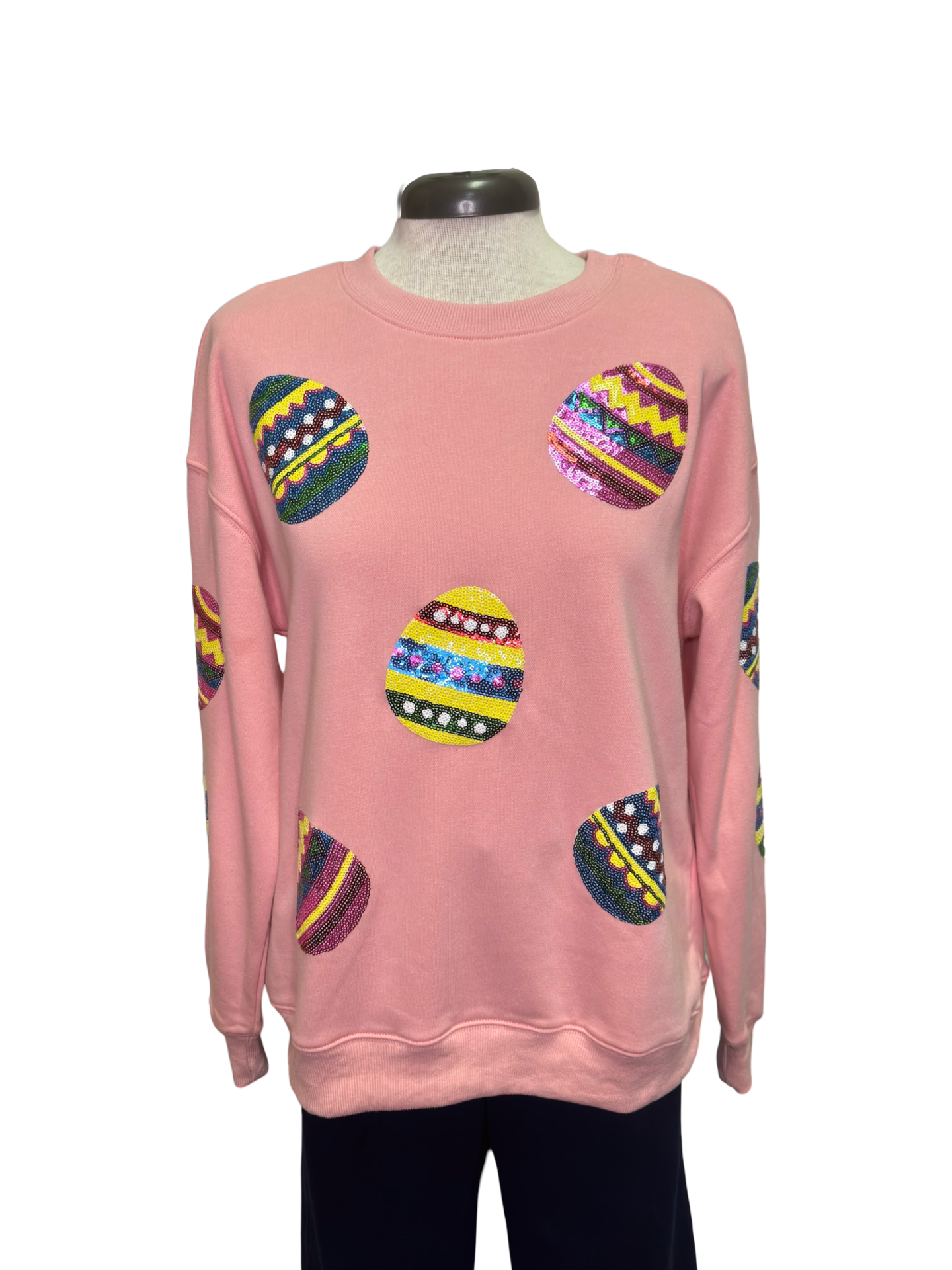 Sequin Easter Egg Sweatshirt