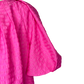 Pink Pleated Puff Sleeve Top