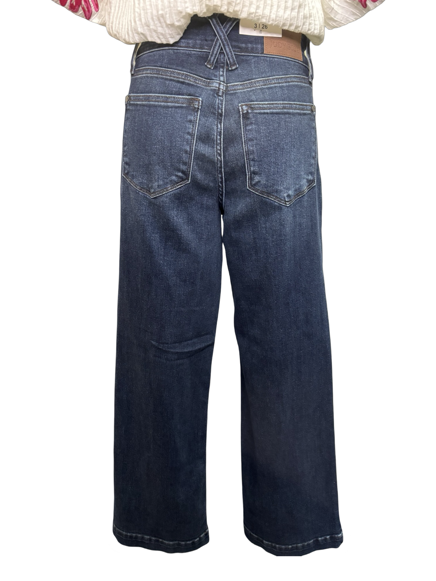 Judy Blue HW Wide Leg Jeans