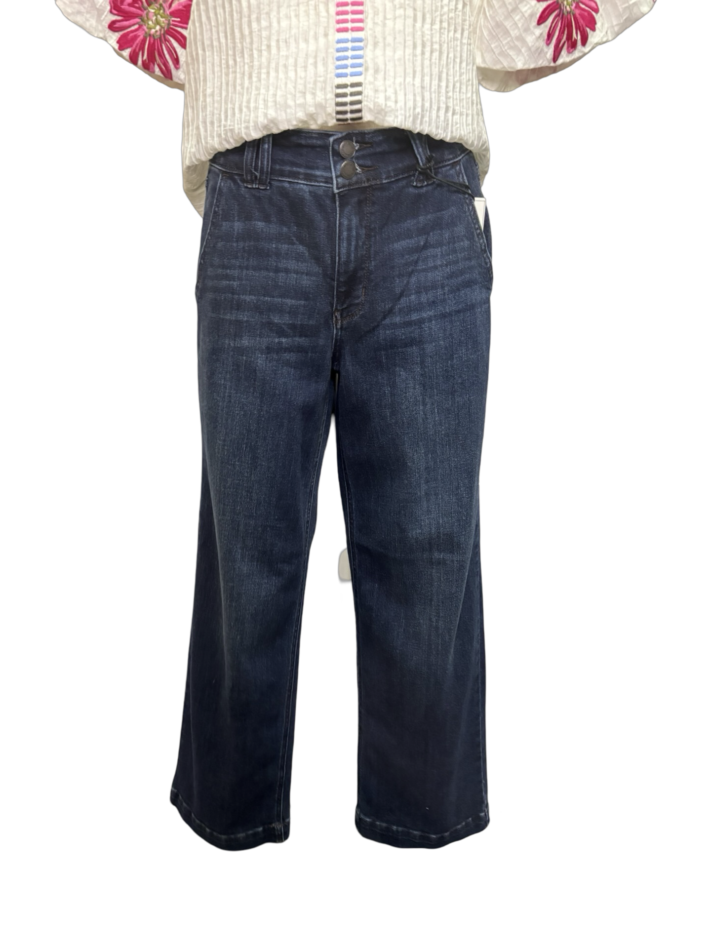 Judy Blue HW Wide Leg Jeans