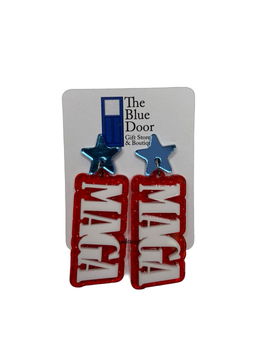 MAGA Dangle Earrings