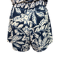 Marlo Printed Shorts Navy