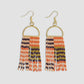 Allison Striped Grid Earrings Jaipur