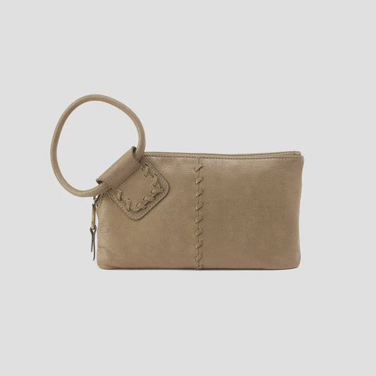 Sable Wristlet by Hobo in Burnished Sage