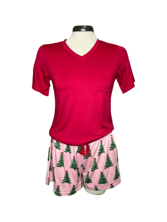 Noelle Tree Sleep Shorts