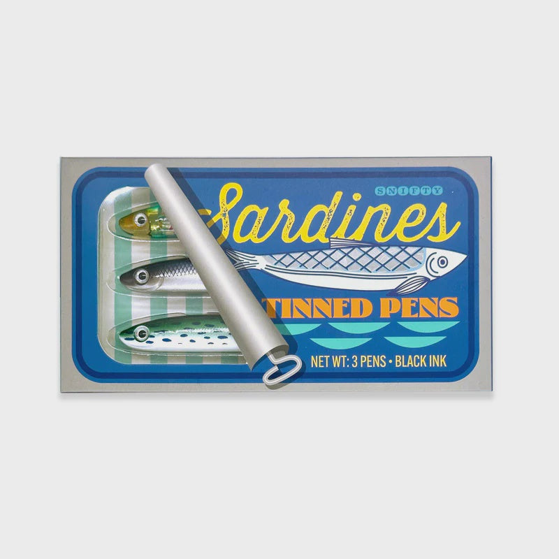 Tinned Fish Pens Set of 3