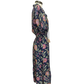 Short Sleeve Floral Maxi Dress