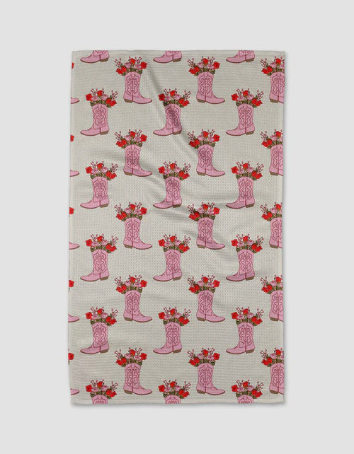 Cowgirl Boots Tea Towel