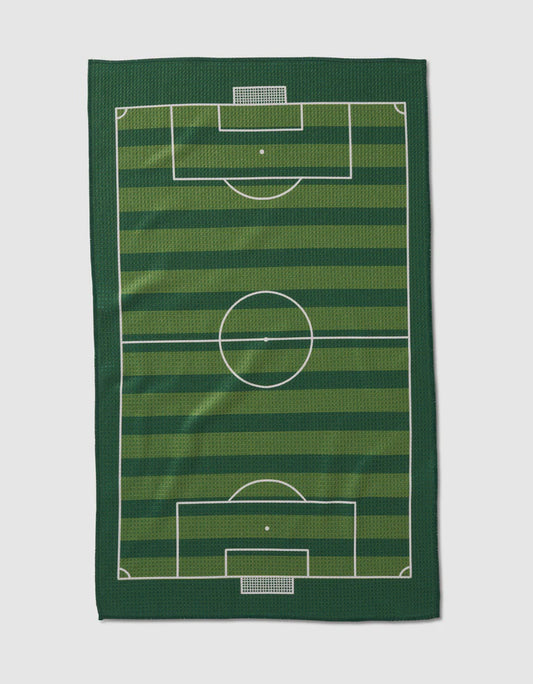 Geometry Goal Tea Towel