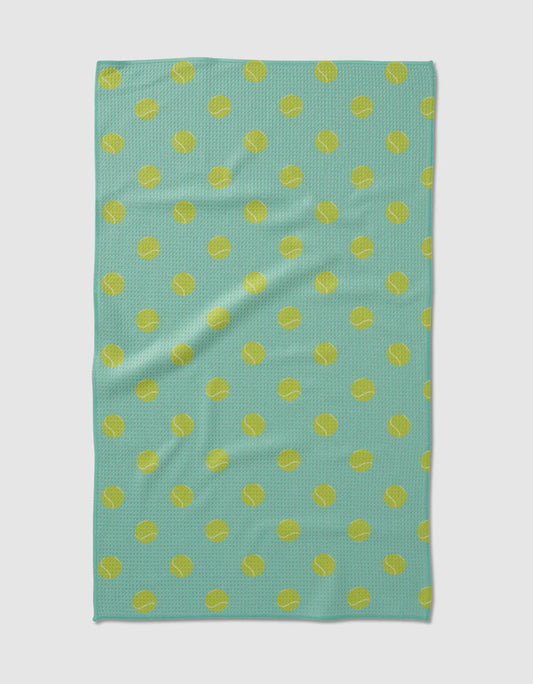 Geometry Tennis Ball Tea Towel