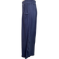 Wide Leg Elastic Waist Pant Navy