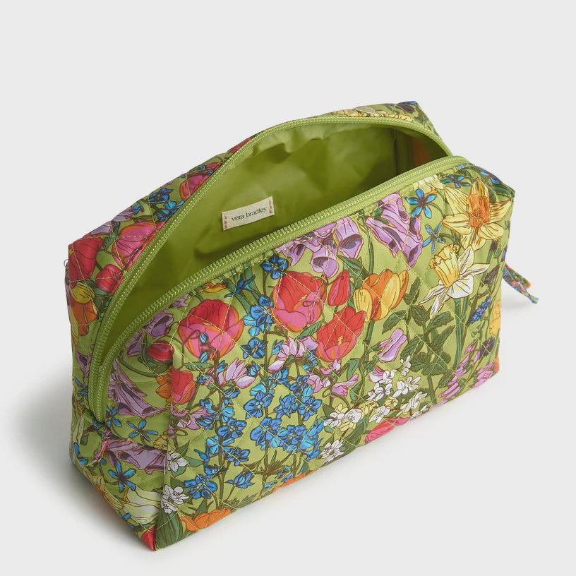 Vera Bradley Medium Cosmetic Meadow Bouquet