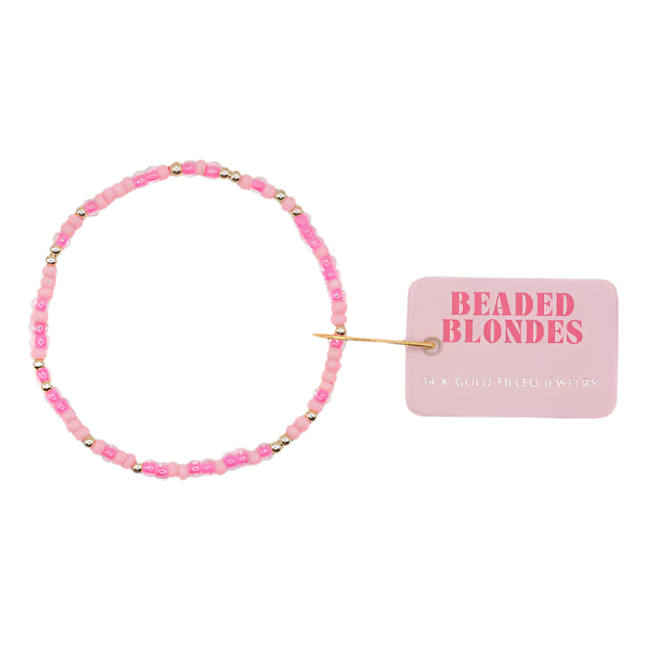 Hot Pink Sprinkle Bracelet