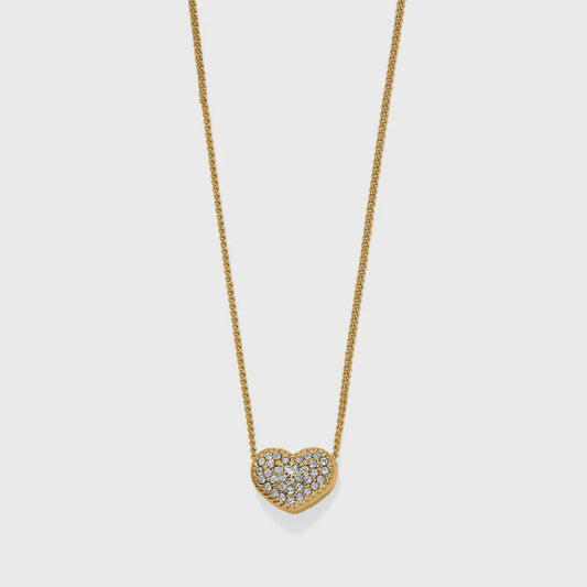 Illumina Celeste Heart Petite Necklace Gold