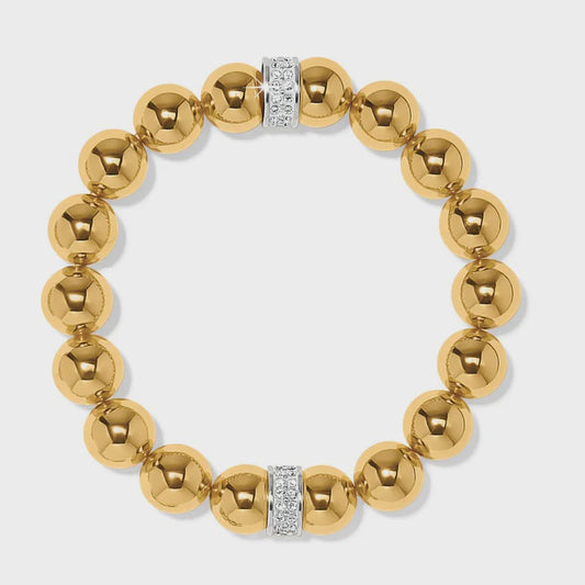 Meridian Stretch Bracelet Gold