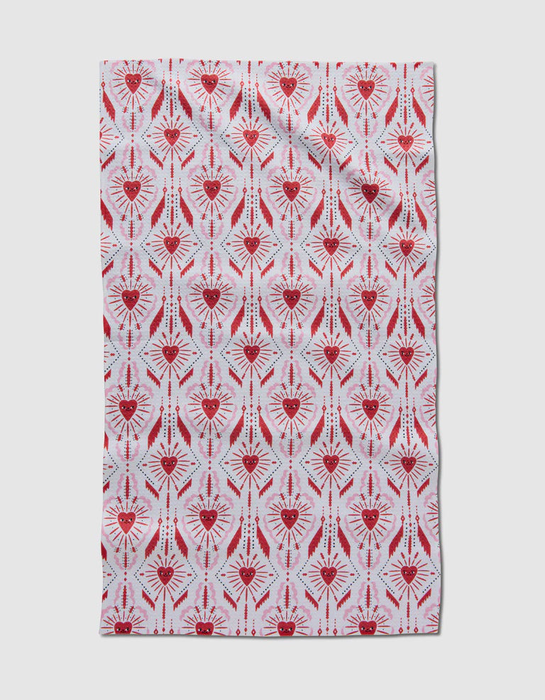 Ray of Love Geometry Tea Towel