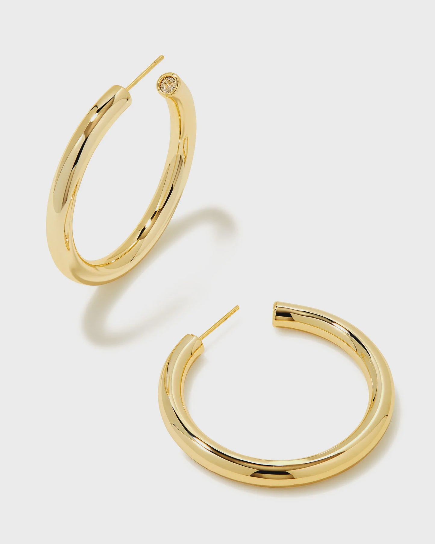 Colette Large Hoop Earrings Gold