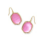 Daphne Drop Earrings Gold Azalea Illusion