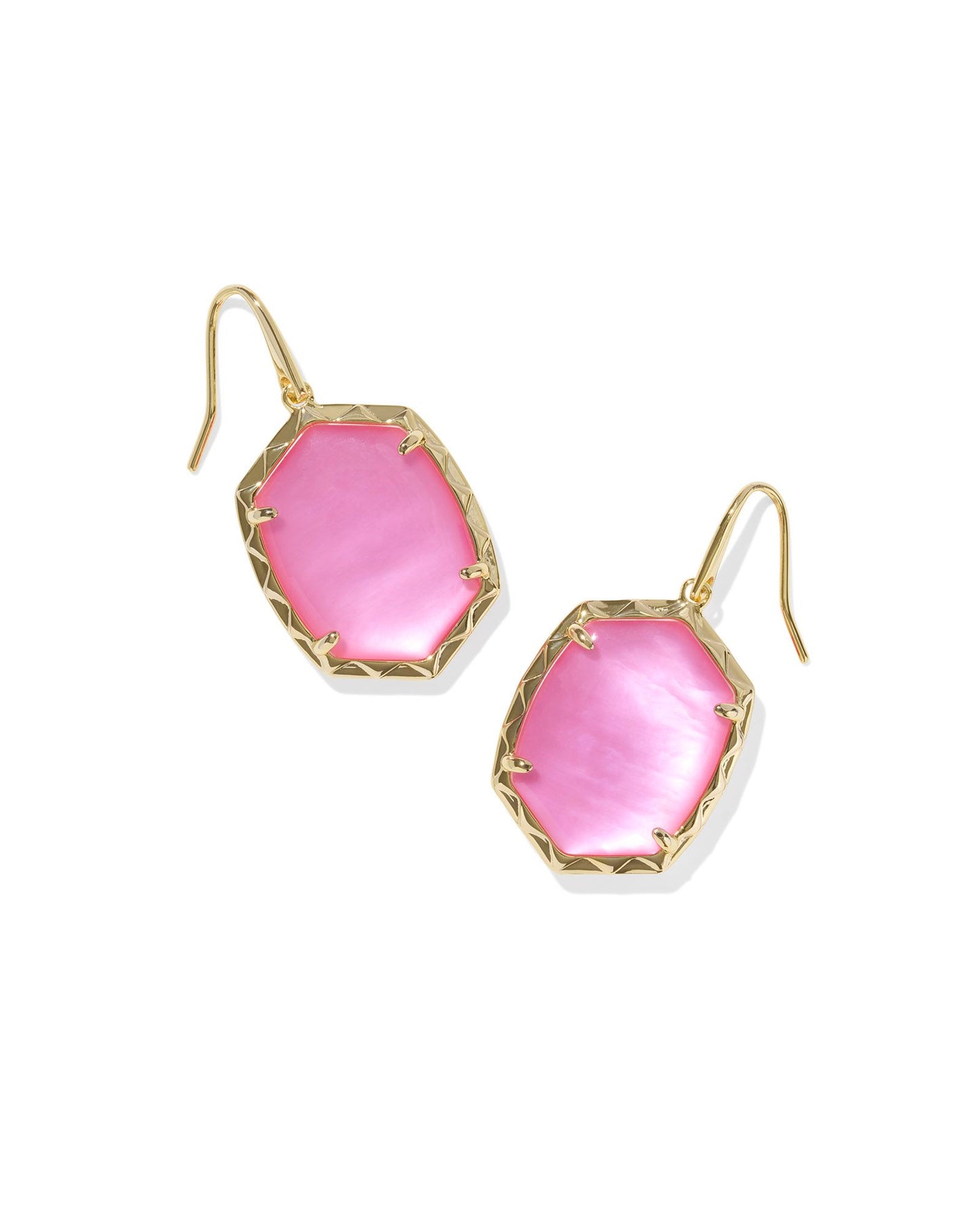 Daphne Drop Earrings Gold Azalea Illusion