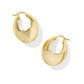 Liana Hoop Earrings Gold