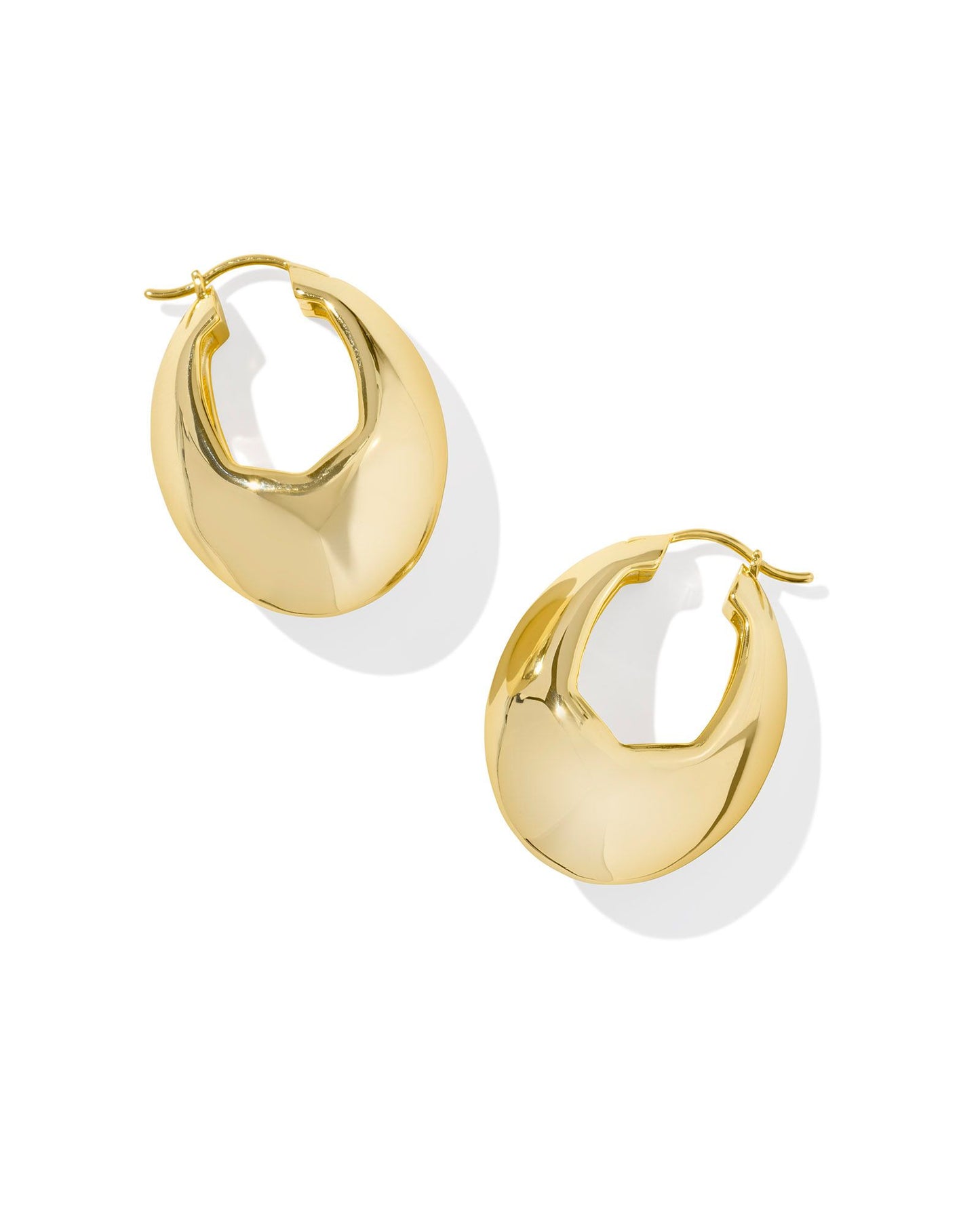 Liana Hoop Earrings Gold