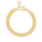 Vincent Chain Bracelet Gold M/L