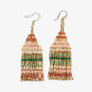 Lexie Horizontal Stripe Earrings Desert