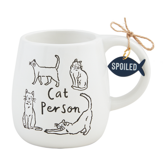 Cat Person Resist Cat Mug