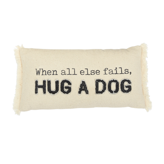 Hug A Dog Pillow