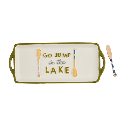 Go Jump in the Lake Tray Set