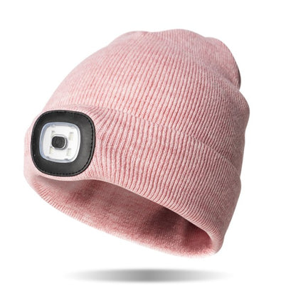 Brightside Rechargeable LED Night Scope Beanie