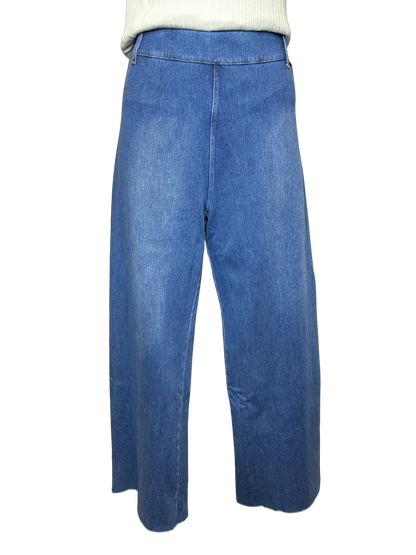 Erin Hi Waist Wide Leg Denim Mid Wash