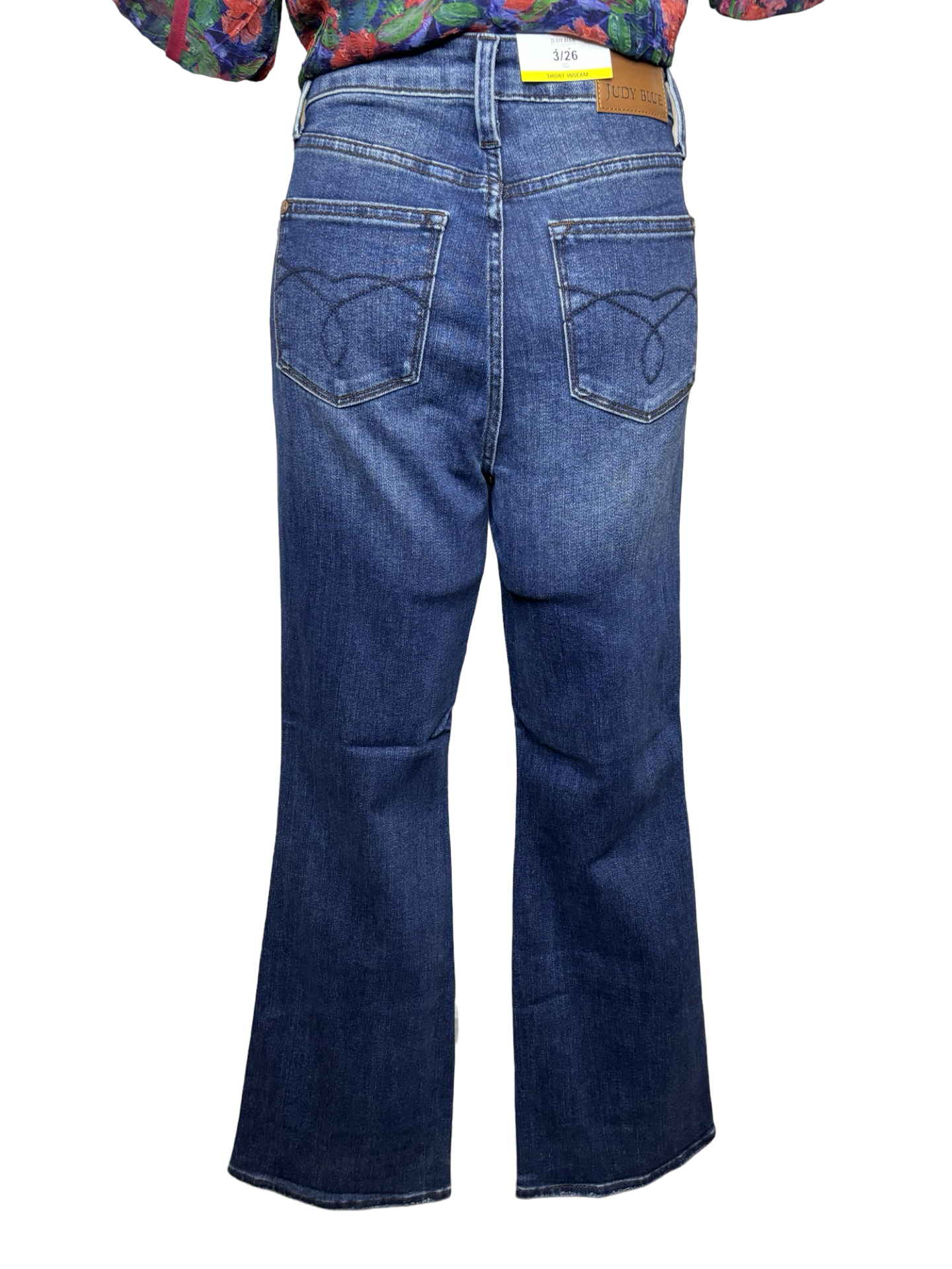 Judy Blue Tummy Control Short Inseam Bootcut Jean