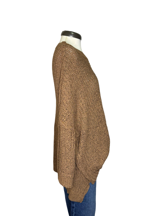 Thatcher Sweater One Size Tan