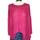 Thatcher Sweater One Size Pink