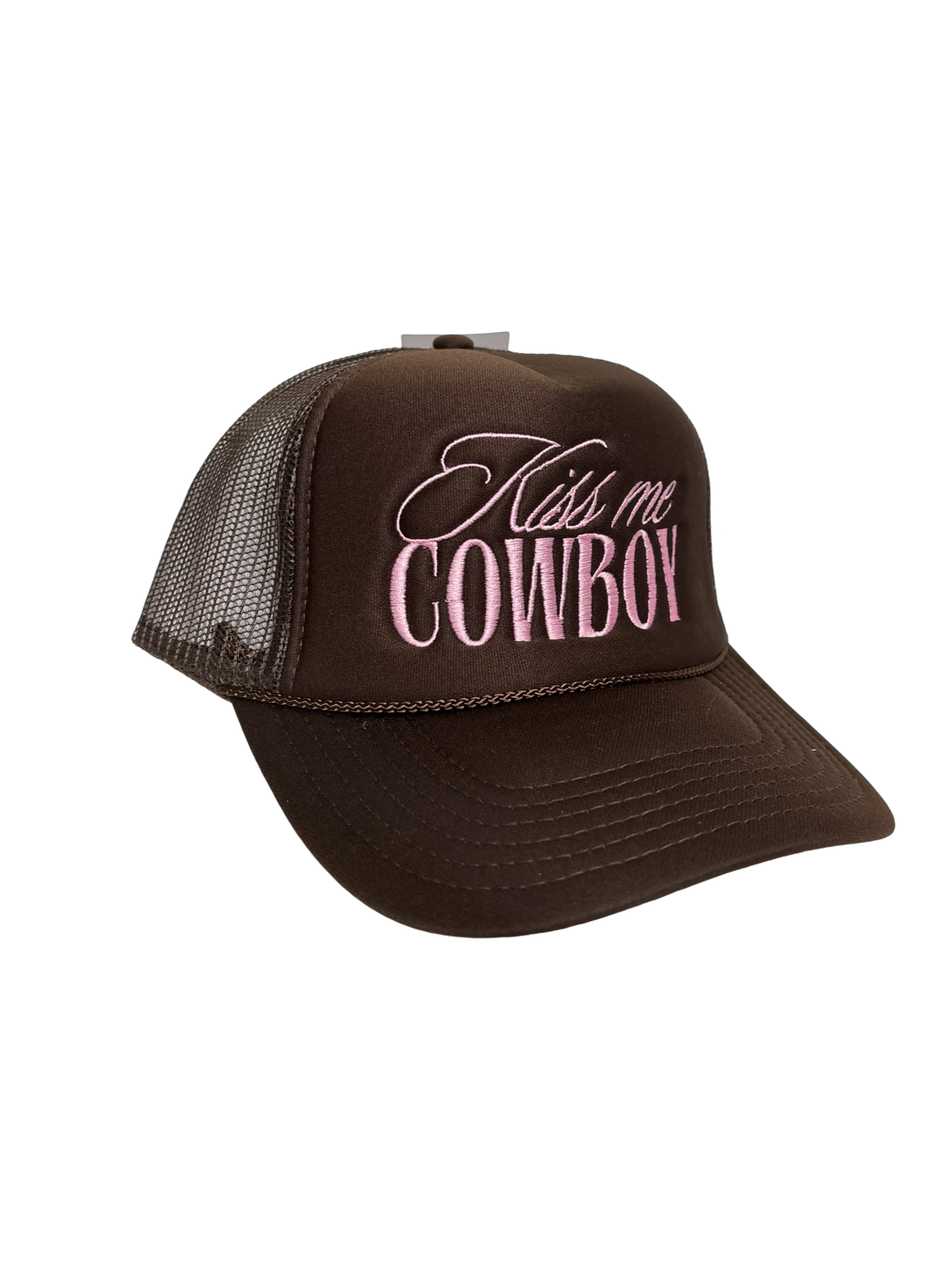 Kiss Me Cowboy Trucker Hat