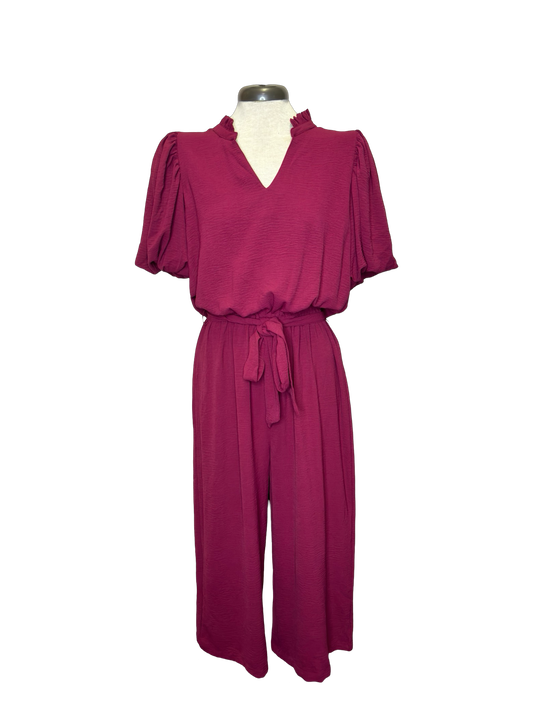 Annalise Jumpsuit Berry