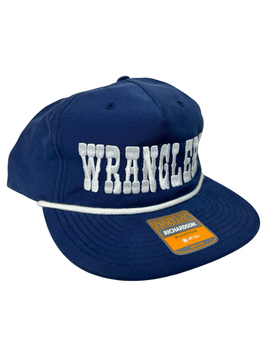 Wrangler Navy in White Rope Hat