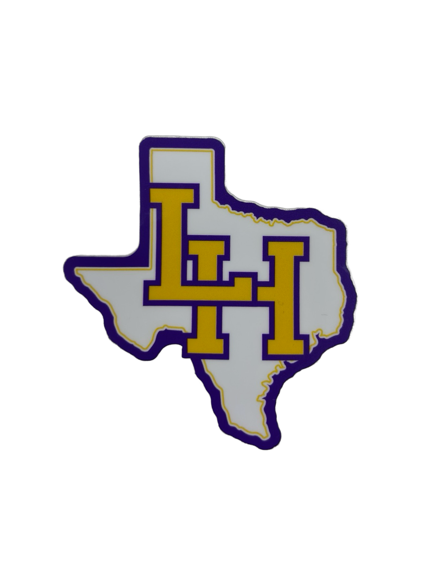 Liberty Hill State Purple/Gold Sticker