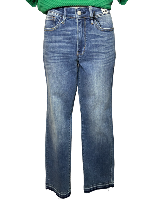 Judy Blue MR Loose Fit Release Hem Jeans