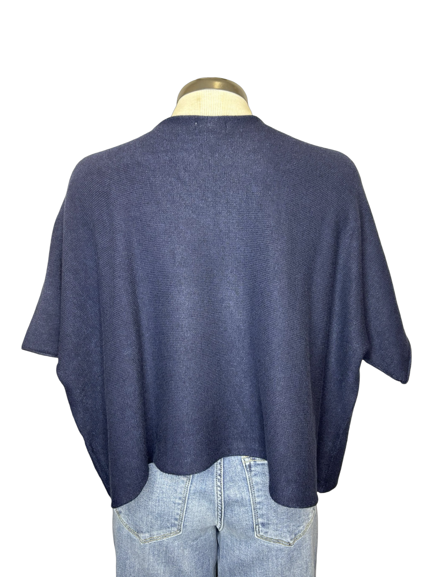 Livea Tabbard Knit Sweater Navy