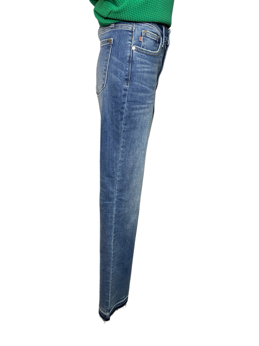 Judy Blue MR Loose Fit Release Hem Jeans