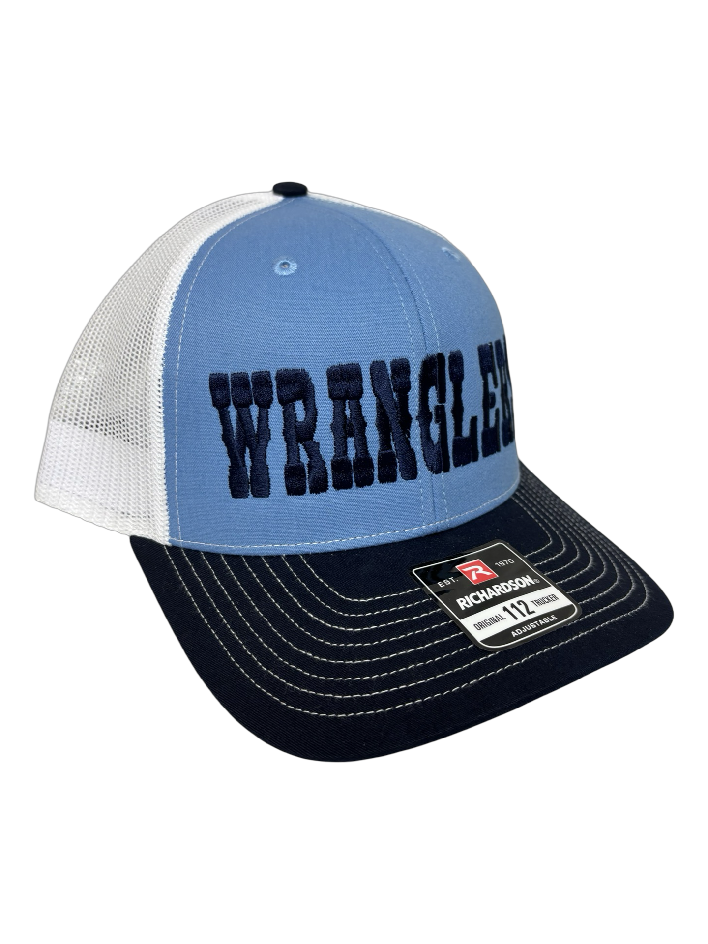 Wrangler Lt Blue/Navy in Navy Hat