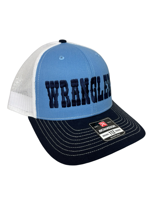 Wrangler Lt Blue/Navy in Navy Hat